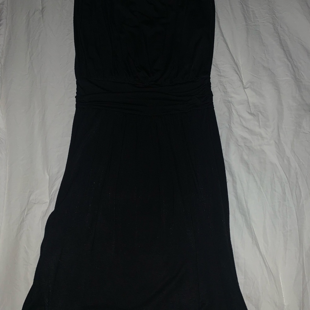 Black dress cozy wear